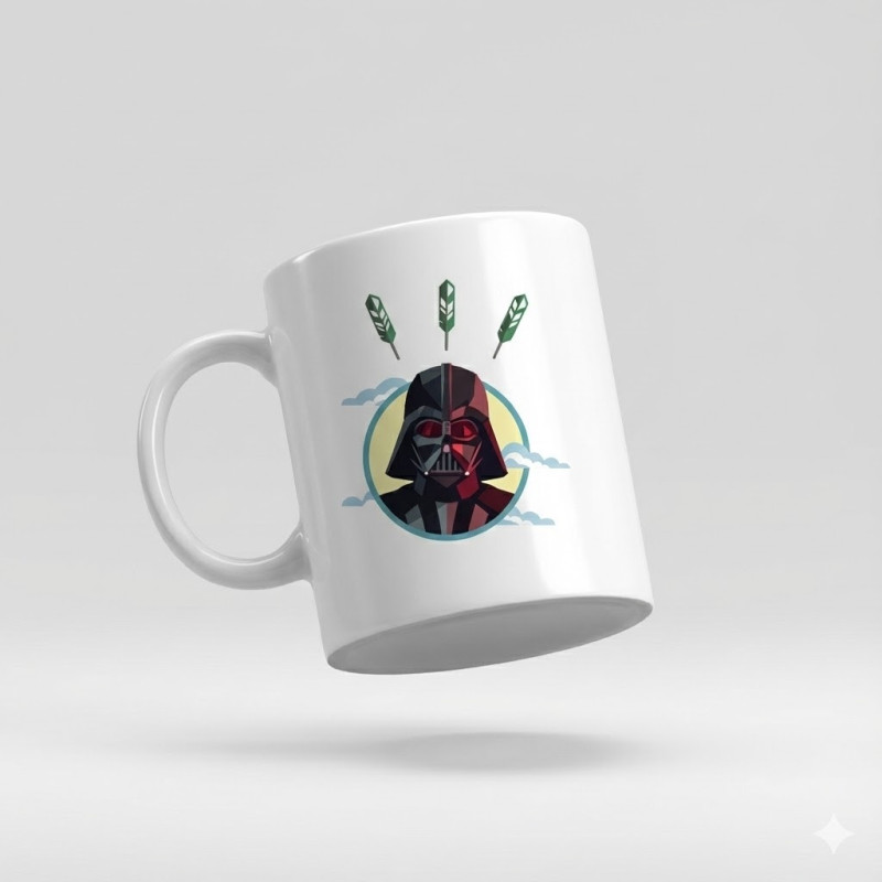 Taza Star Wars Personalizada | Yoda, Vader y R2D2 - Rheia Magic and Pop